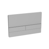 Product Cut out image of the Abacus Edge Satin Flush Plate